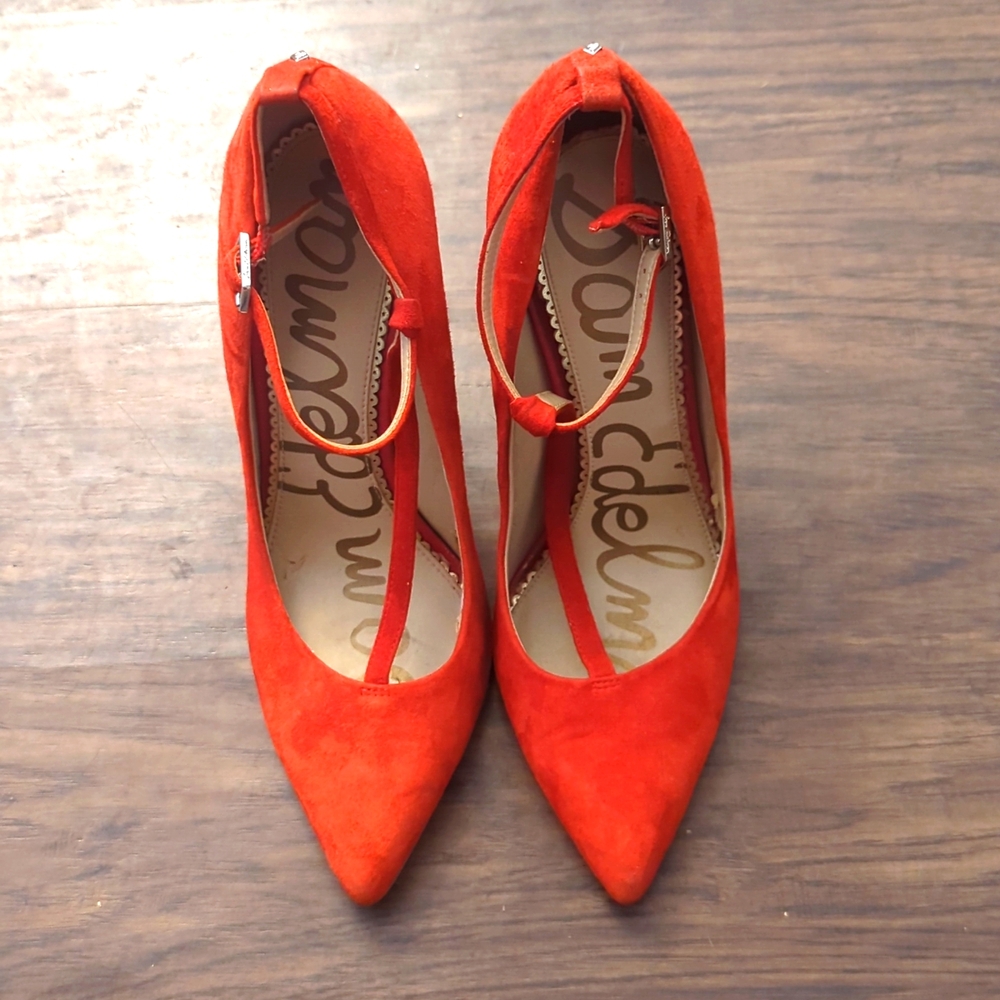 Sam Edelman Dorinda Suede slingback pumps